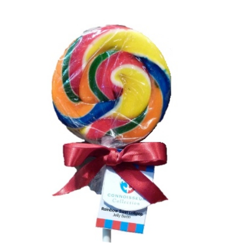 rainbow swirl lollipops hsnd made sweets