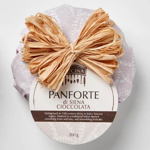 Panforte traditional and chocolate
