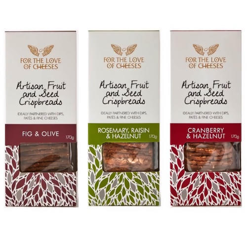 artisan fruit seed crispbreads