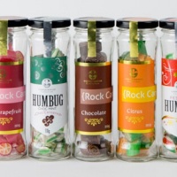 humbugs rock candy glass jars