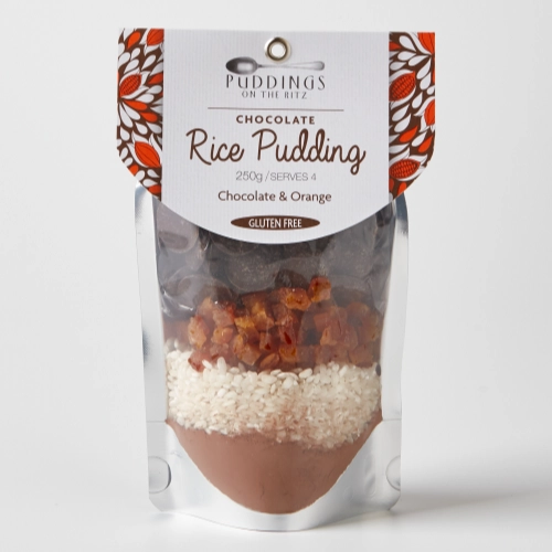 Chocolate & Orange rice pudding mix