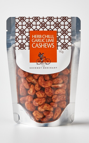 herb chilli garlic cashews