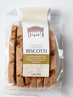 almond pine nut biscotti deli pack