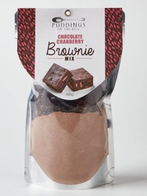chocolate cranberry brownie mix